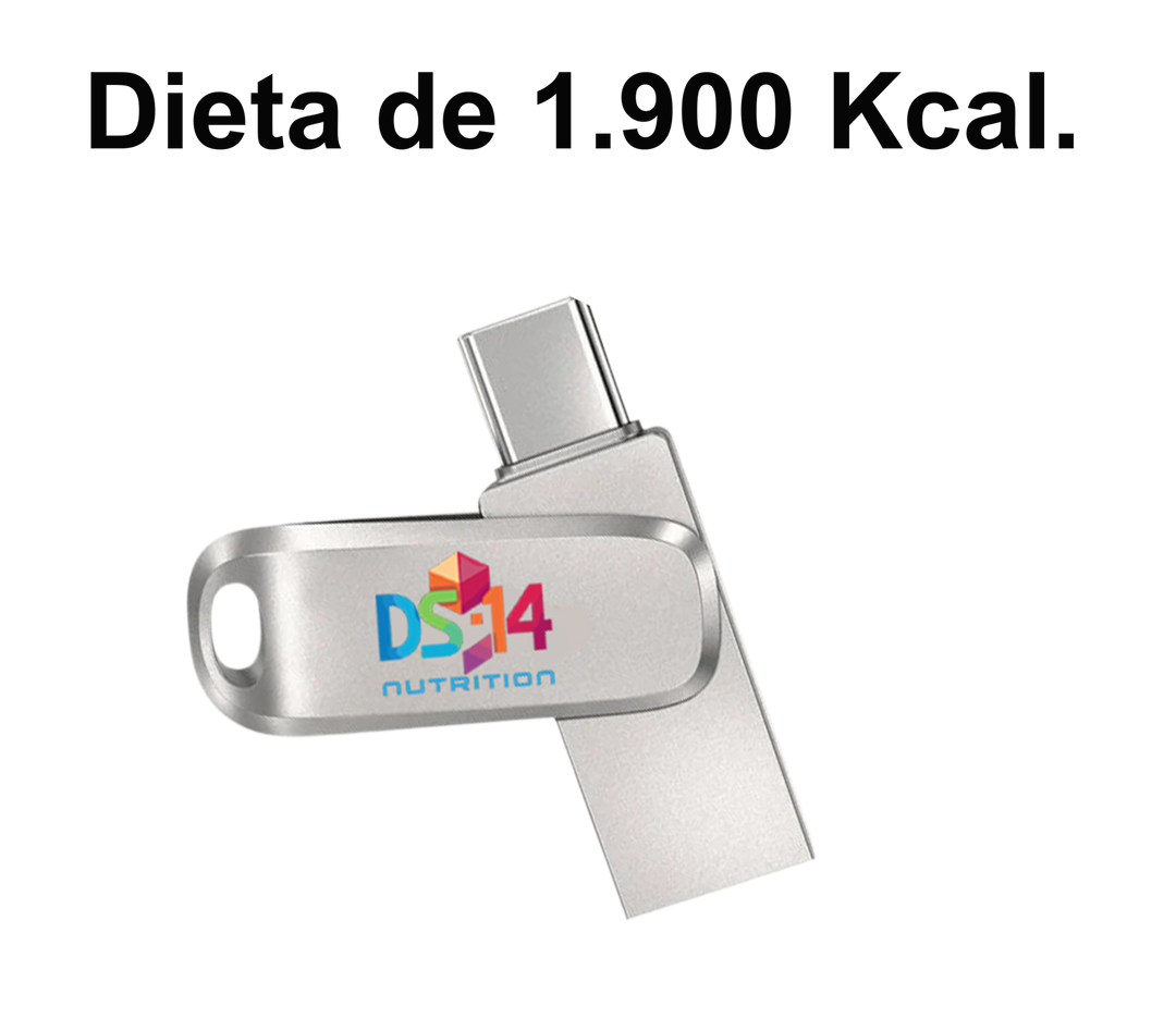 Dieta 1900kcal. - GRATIS CON LA COMPRA DE NUESTROS PACK AHORRO.