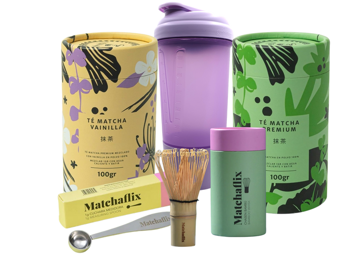 Pack completo té Matcha   ( Chupa Panzas )
