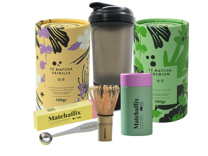 Pack completo té Matcha   ( Chupa Panzas )