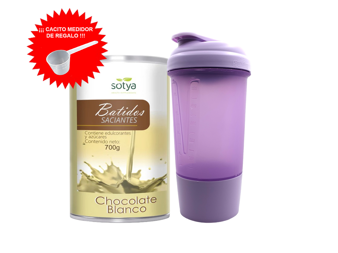 BATIDO + VASO COCTELERA