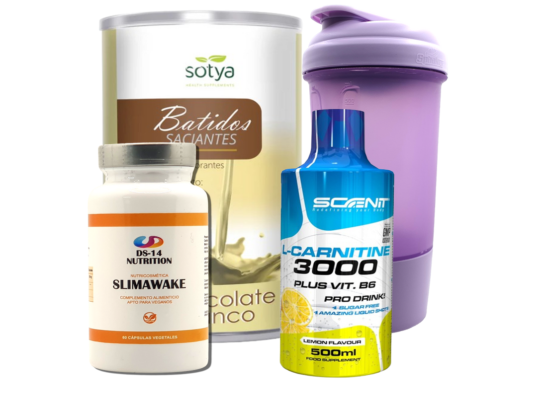 Pack Completo Adelgazamiento + Vaso Coctelera FUCSIA