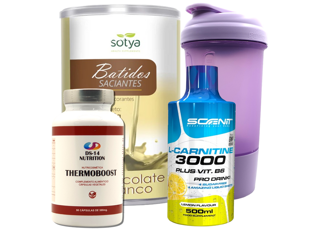 Pack Completo Adelgazamiento + Vaso Coctelera FUCSIA