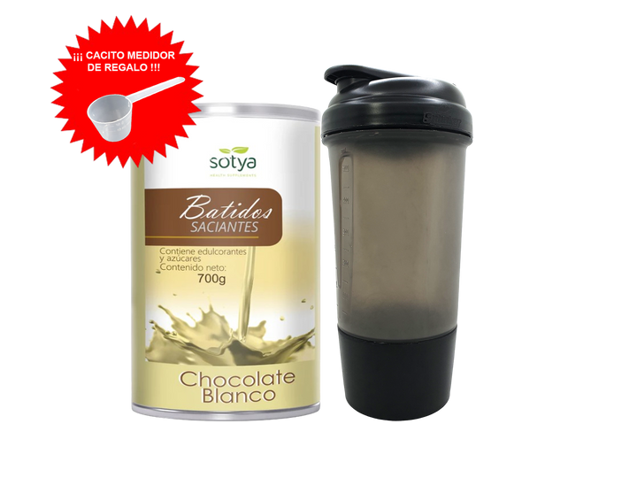 BATIDO + VASO COCTELERA