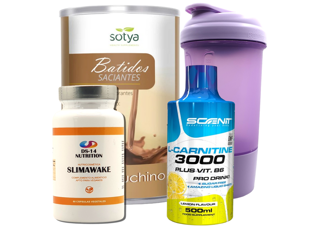 Pack Completo Adelgazamiento + Vaso Coctelera FUCSIA