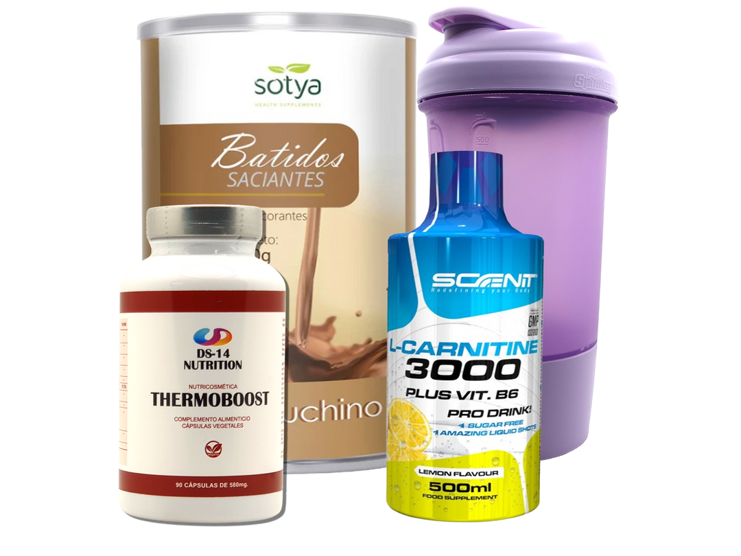 Pack Completo Adelgazamiento + Vaso Coctelera FUCSIA