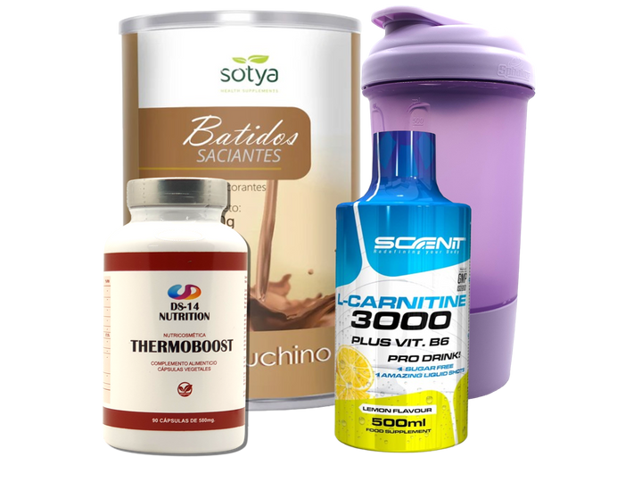 Pack Completo Adelgazamiento + Vaso Coctelera FUCSIA