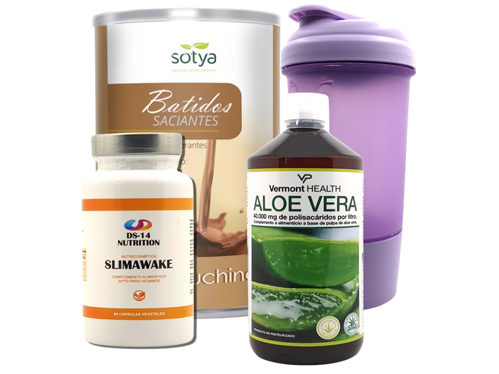 Pack Completo Adelgazamiento + Vaso Coctelera FUCSIA
