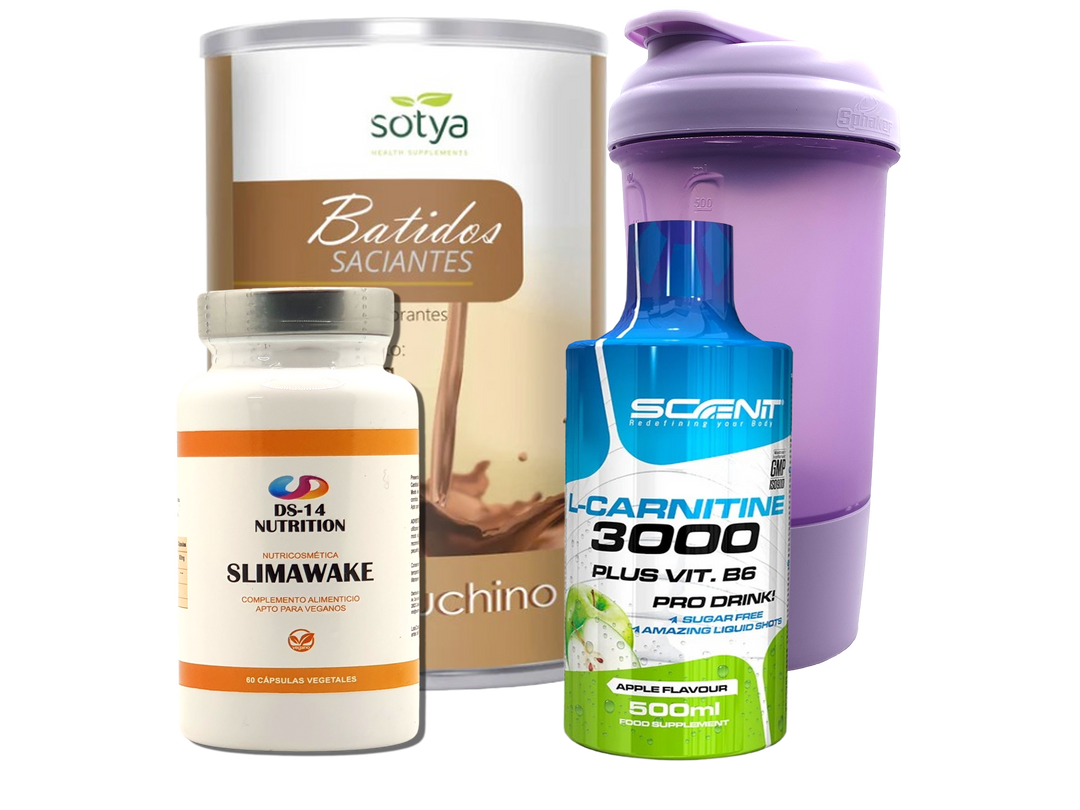 Pack Completo Adelgazamiento + Vaso Coctelera FUCSIA