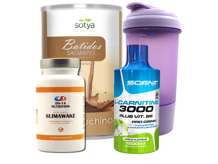 Pack Completo Adelgazamiento + Vaso Coctelera FUCSIA