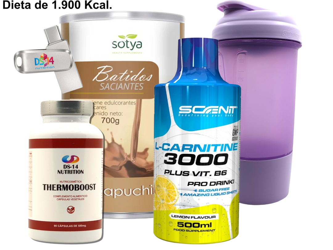 PACK QUEMAGRASAS ESPECIAL 10 DIAS + DIETA