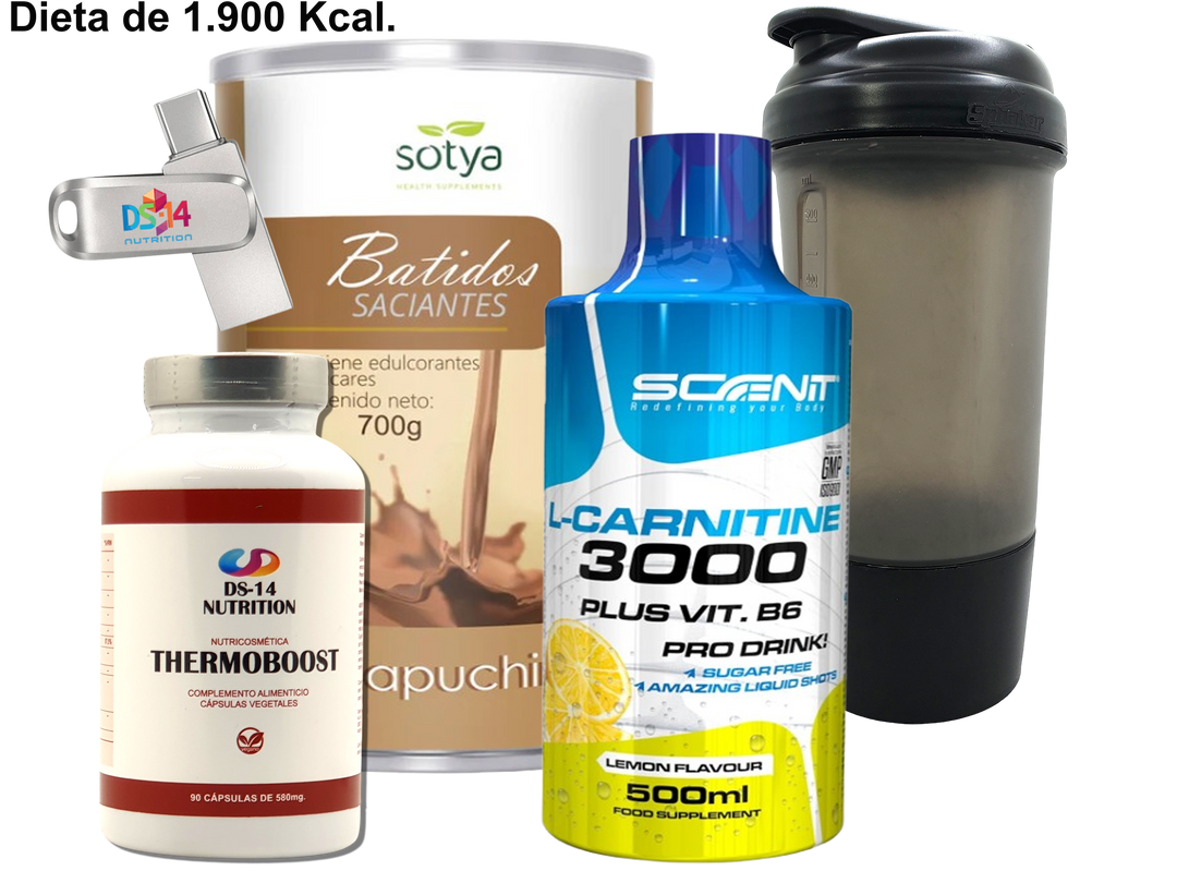 PACK QUEMAGRASAS ESPECIAL 10 DIAS + DIETA