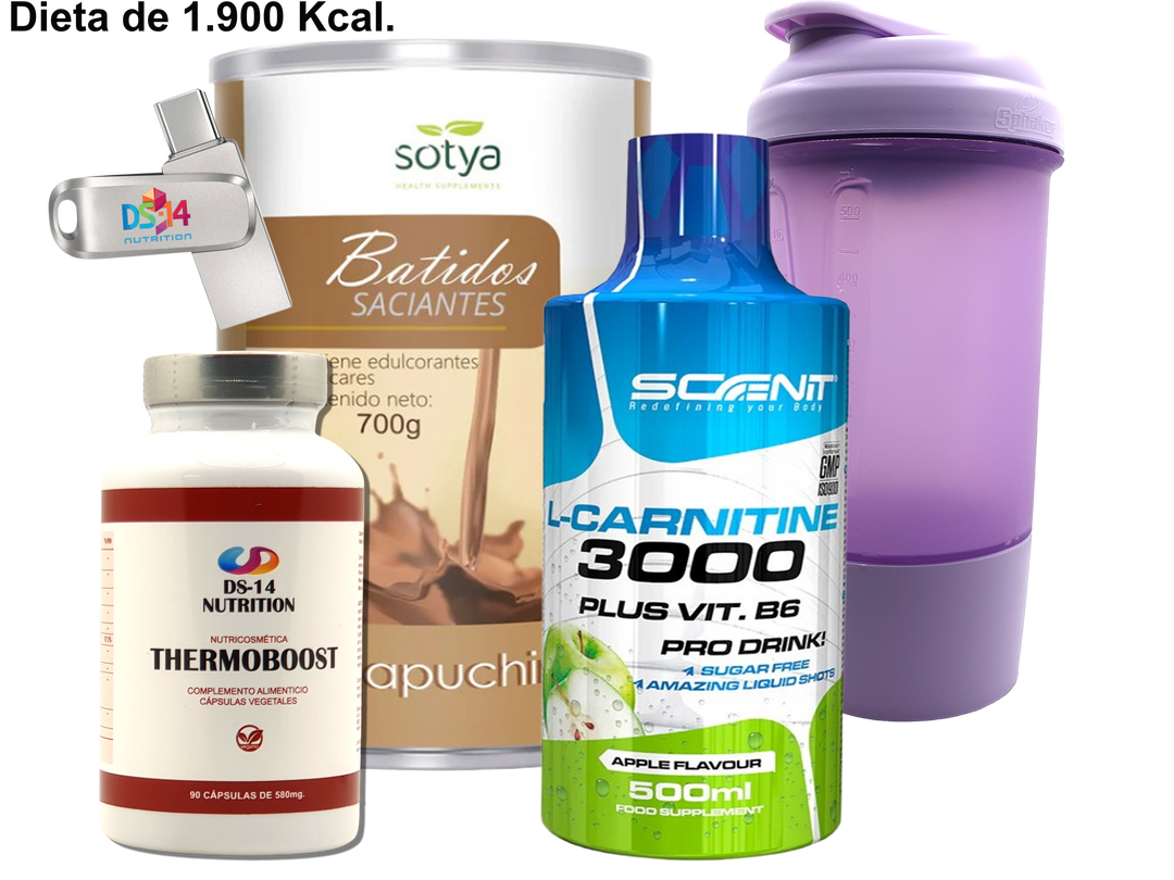 PACK QUEMAGRASAS ESPECIAL 10 DIAS + DIETA