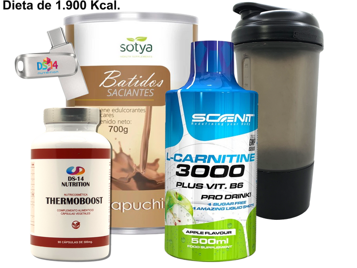 PACK QUEMAGRASAS ESPECIAL 10 DIAS + DIETA