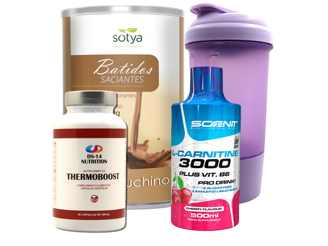 Pack Completo Adelgazamiento + Vaso Coctelera FUCSIA