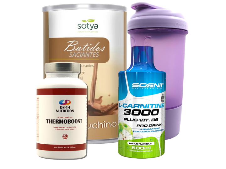 Pack Completo Adelgazamiento + Vaso Coctelera FUCSIA