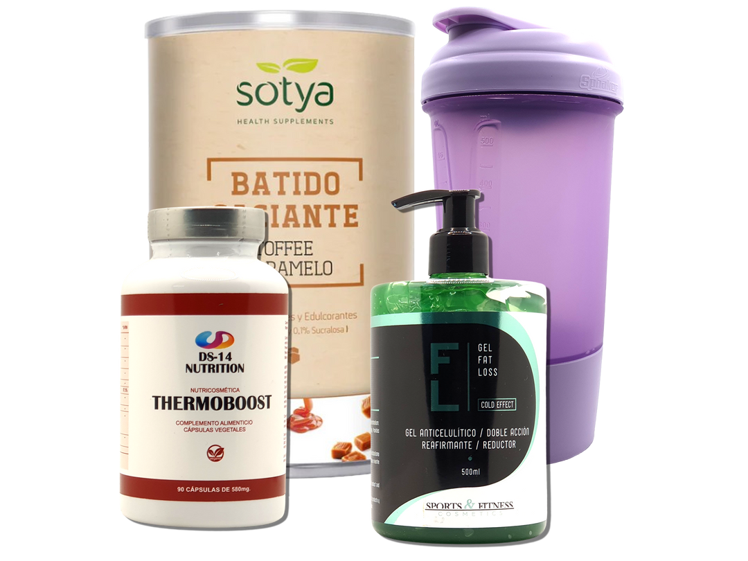 Pack Completo Adelgazamiento + Vaso Coctelera FUCSIA
