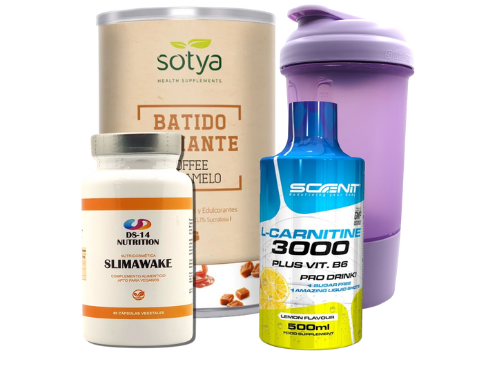 Pack Completo Adelgazamiento + Vaso Coctelera FUCSIA