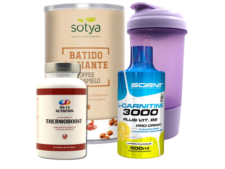 Pack Completo Adelgazamiento + Vaso Coctelera FUCSIA