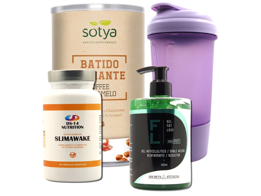 Pack Completo Adelgazamiento + Vaso Coctelera FUCSIA