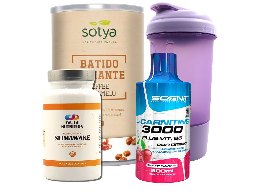 Pack Completo Adelgazamiento + Vaso Coctelera FUCSIA