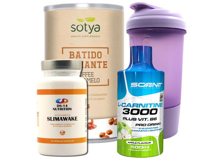 Pack Completo Adelgazamiento + Vaso Coctelera FUCSIA