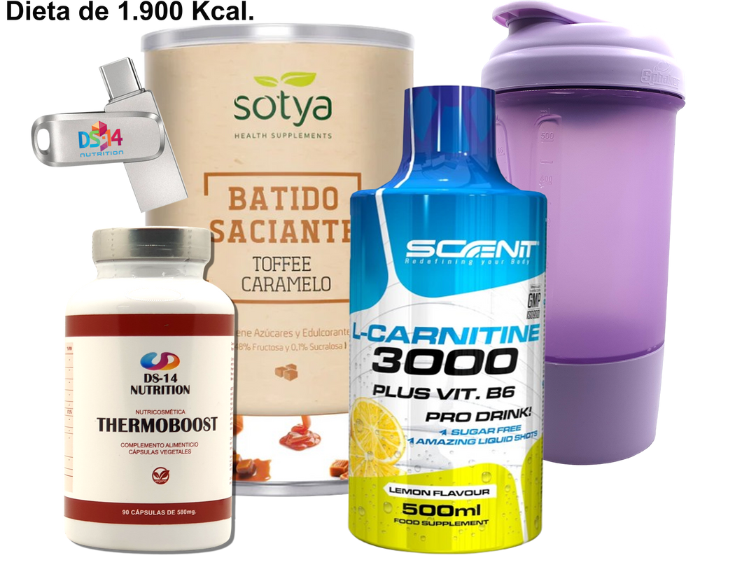 PACK QUEMAGRASAS ESPECIAL 10 DIAS + DIETA