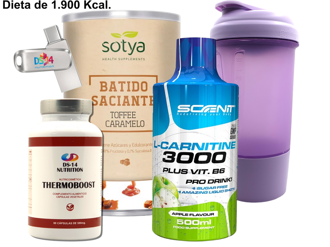 PACK QUEMAGRASAS ESPECIAL 10 DIAS + DIETA