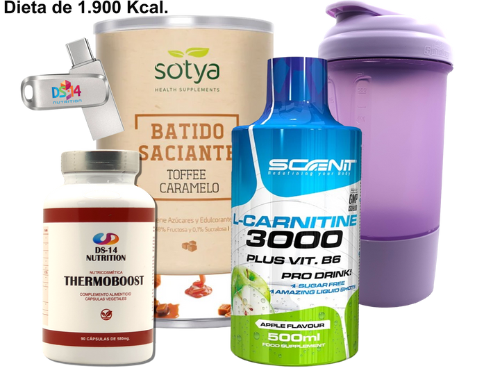 PACK QUEMAGRASAS ESPECIAL 10 DIAS + DIETA