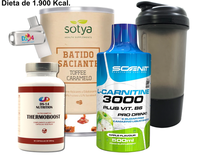 PACK QUEMAGRASAS ESPECIAL 10 DIAS + DIETA