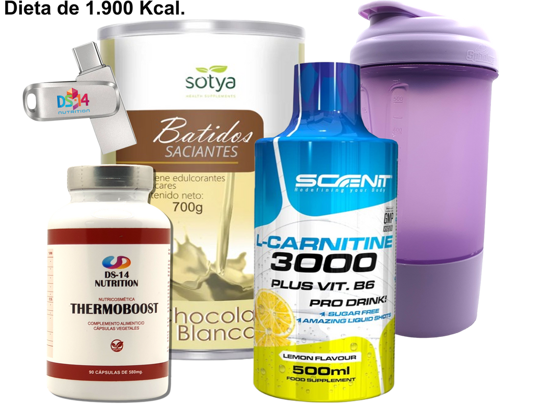 PACK QUEMAGRASAS ESPECIAL 10 DIAS + DIETA