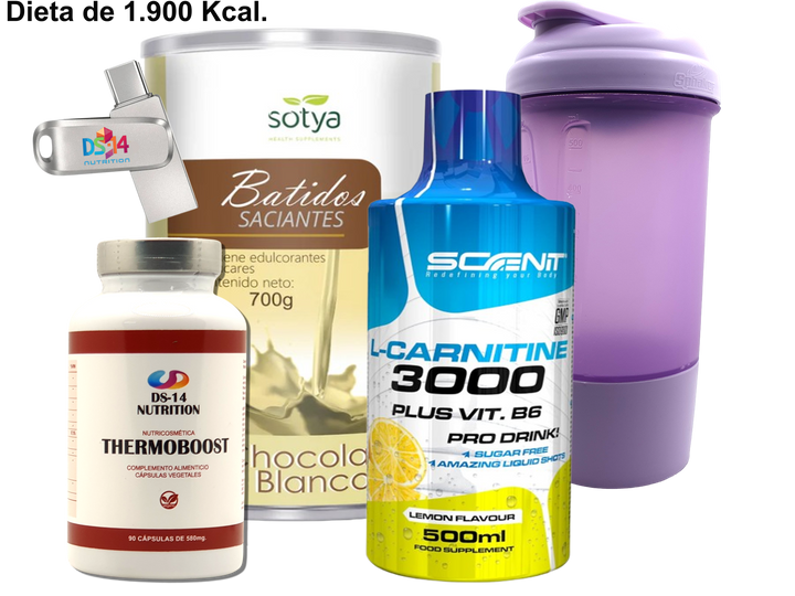 PACK QUEMAGRASAS ESPECIAL 10 DIAS + DIETA