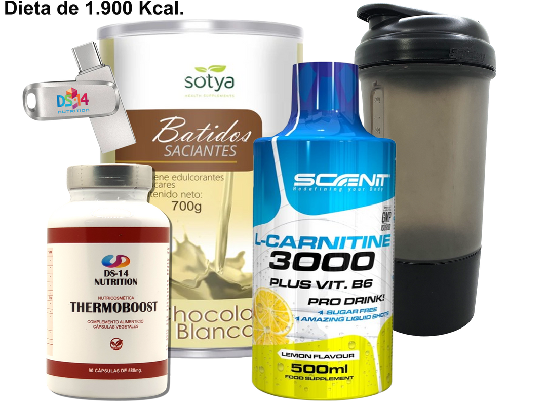 PACK QUEMAGRASAS ESPECIAL 10 DIAS + DIETA