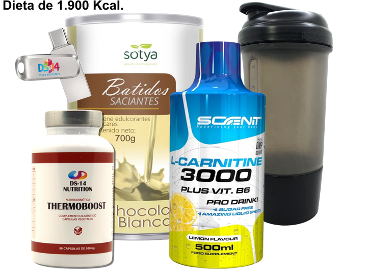 PACK QUEMAGRASAS ESPECIAL 10 DIAS + DIETA