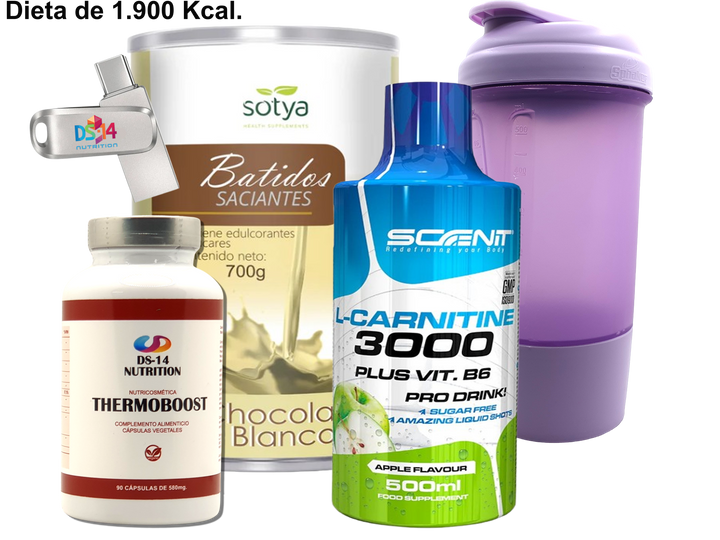 PACK QUEMAGRASAS ESPECIAL 10 DIAS + DIETA