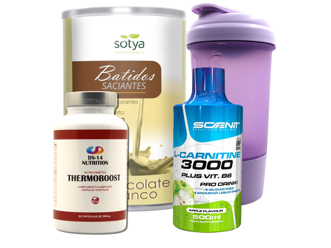 Pack Completo Adelgazamiento + Vaso Coctelera FUCSIA