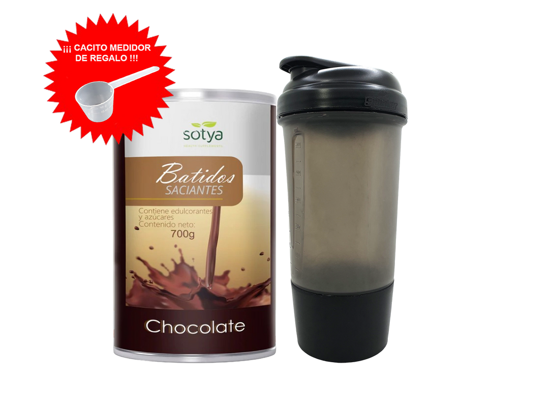 BATIDO + VASO COCTELERA