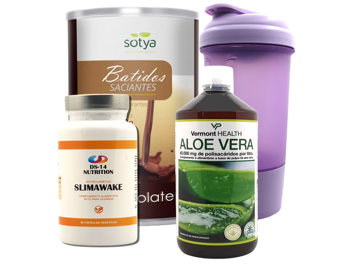 Pack Completo Adelgazamiento + Vaso Coctelera FUCSIA