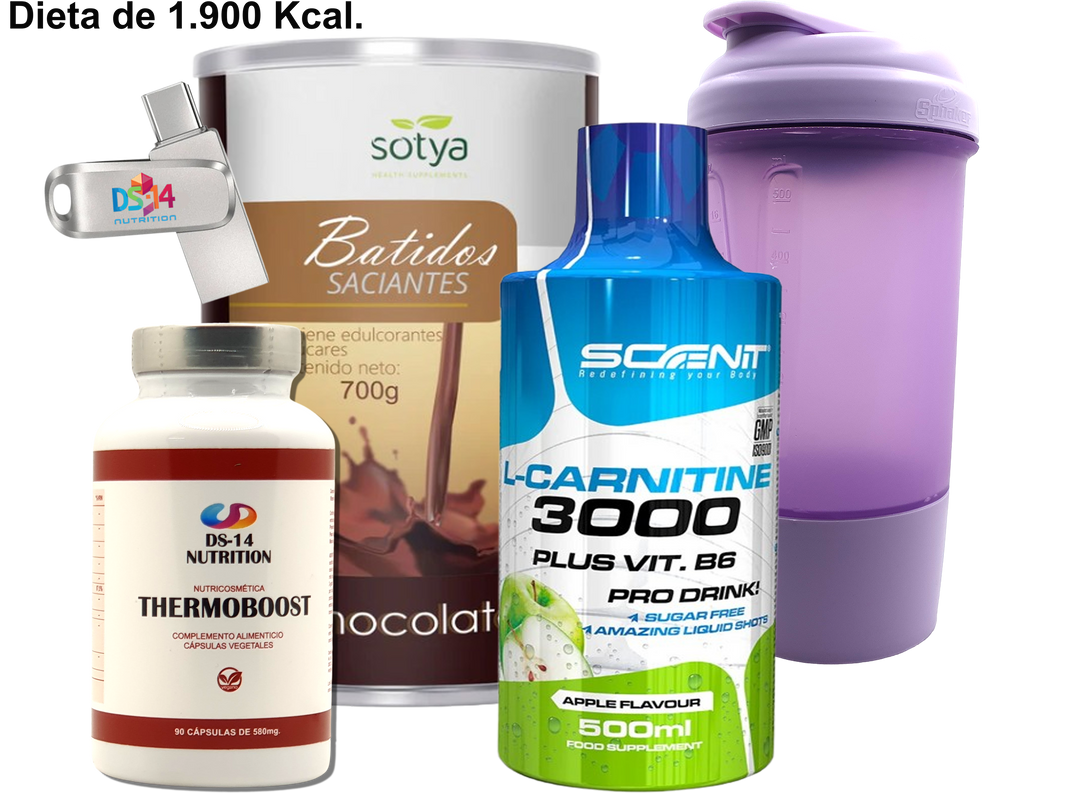 PACK QUEMAGRASAS ESPECIAL 10 DIAS + DIETA