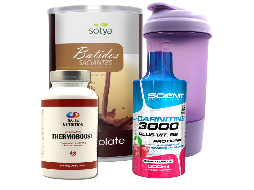 Pack Completo Adelgazamiento + Vaso Coctelera FUCSIA