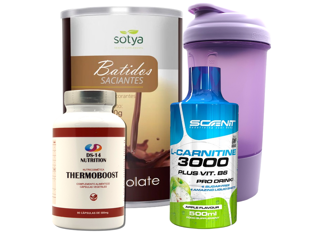 Pack Completo Adelgazamiento + Vaso Coctelera FUCSIA