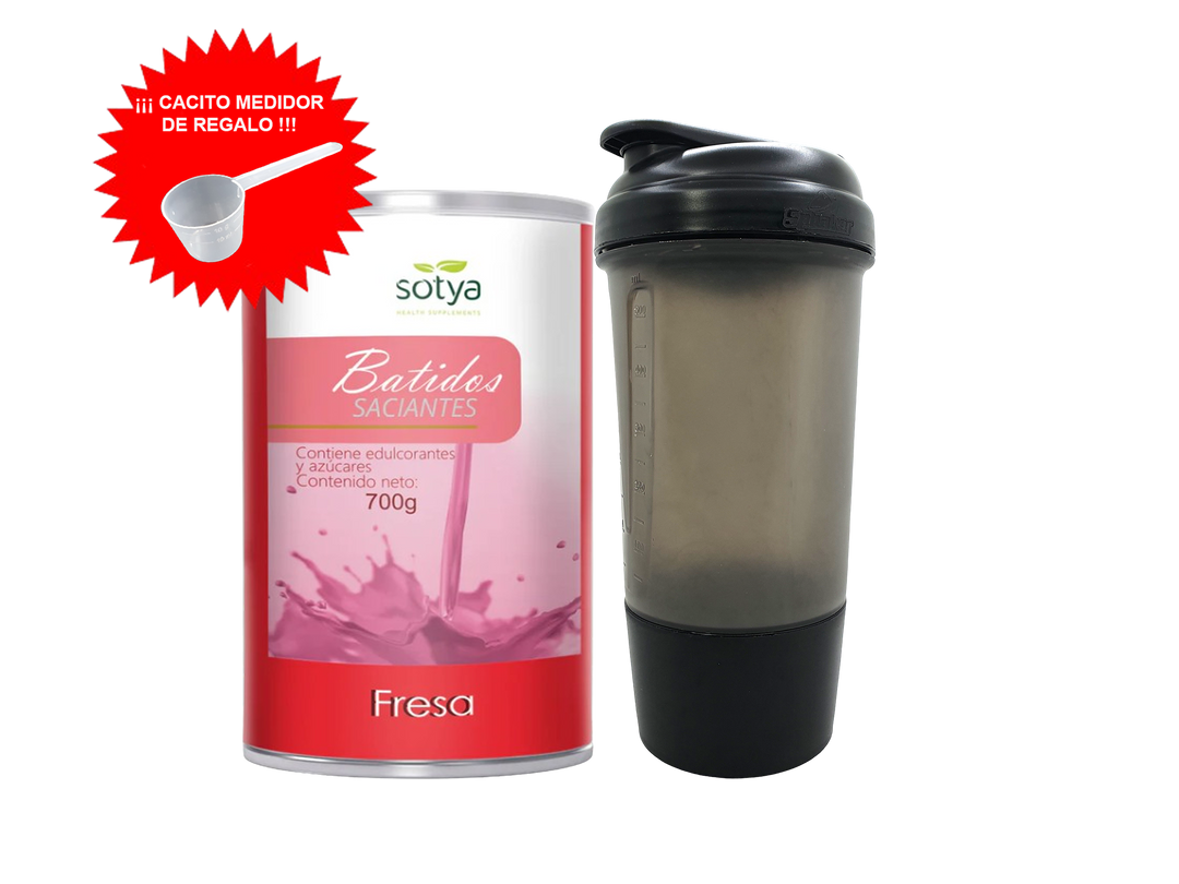 BATIDO + VASO COCTELERA
