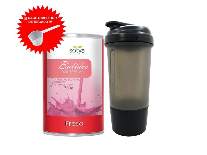 BATIDO + VASO COCTELERA