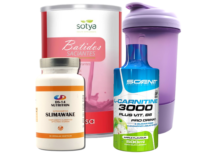 Pack Completo Adelgazamiento + Vaso Coctelera FUCSIA