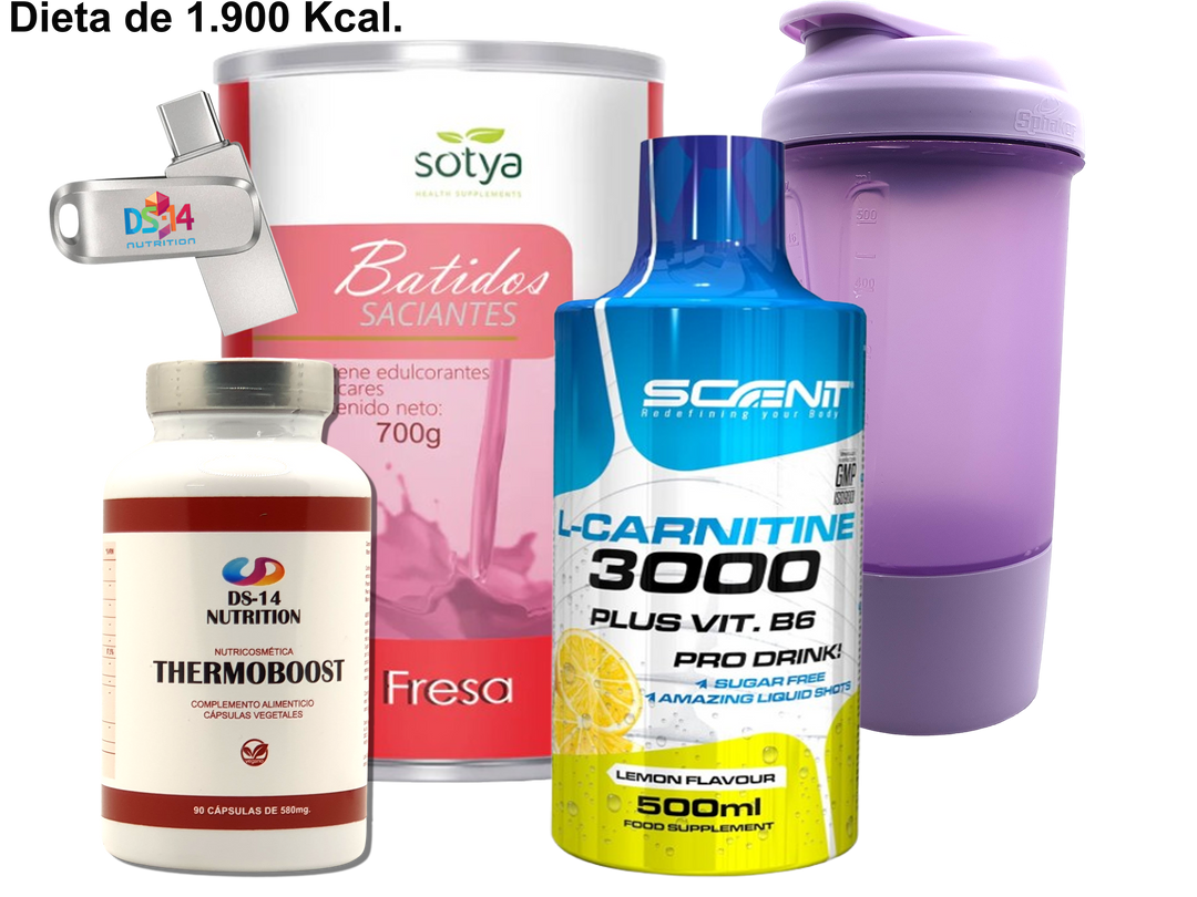 PACK QUEMAGRASAS ESPECIAL 10 DIAS + DIETA