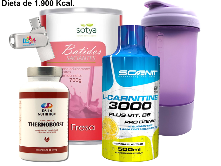 PACK QUEMAGRASAS ESPECIAL 10 DIAS + DIETA