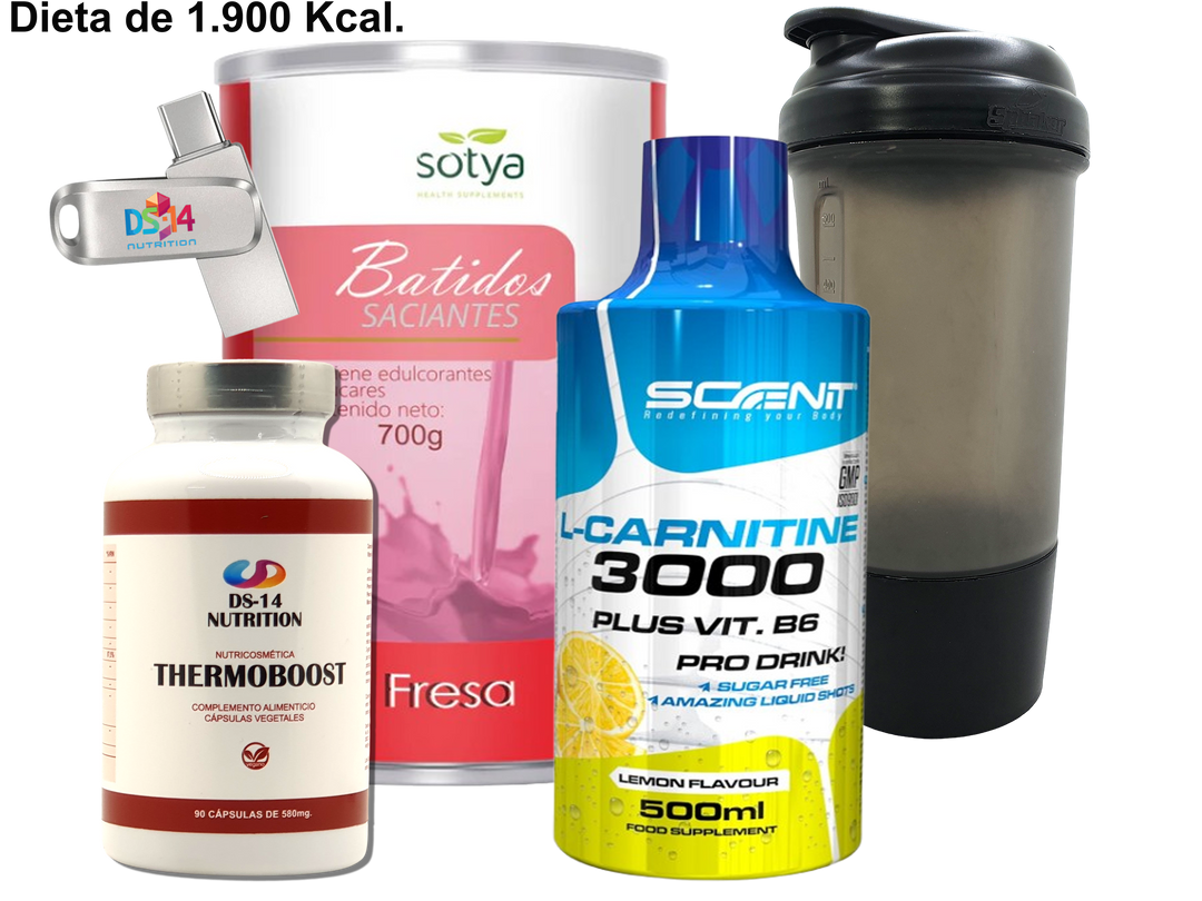 PACK QUEMAGRASAS ESPECIAL 10 DIAS + DIETA