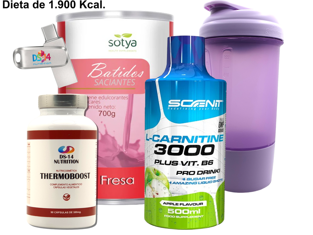 PACK QUEMAGRASAS ESPECIAL 10 DIAS + DIETA
