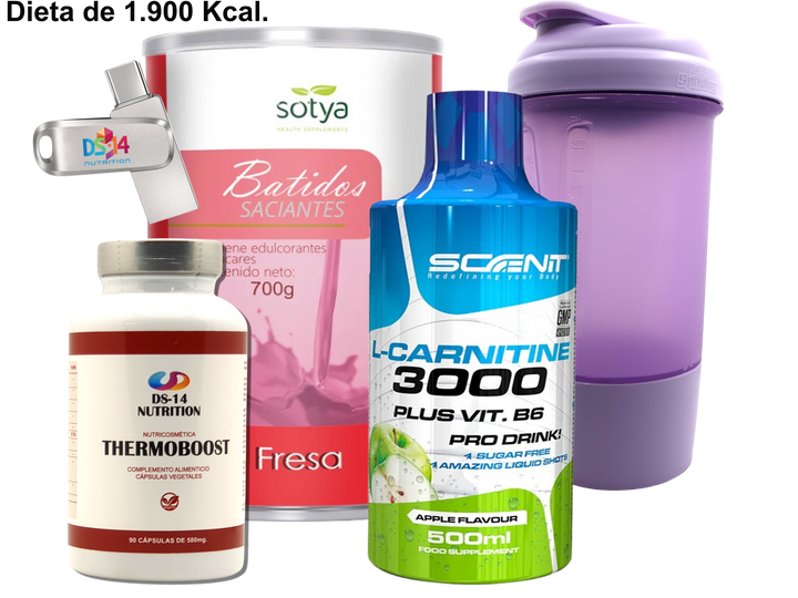 PACK QUEMAGRASAS ESPECIAL 10 DIAS + DIETA