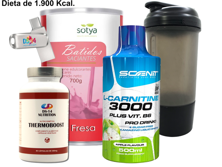 PACK QUEMAGRASAS ESPECIAL 10 DIAS + DIETA