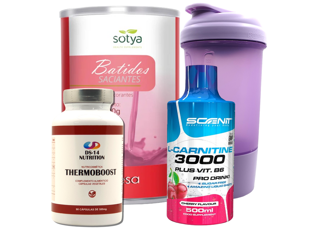 Pack Completo Adelgazamiento + Vaso Coctelera FUCSIA